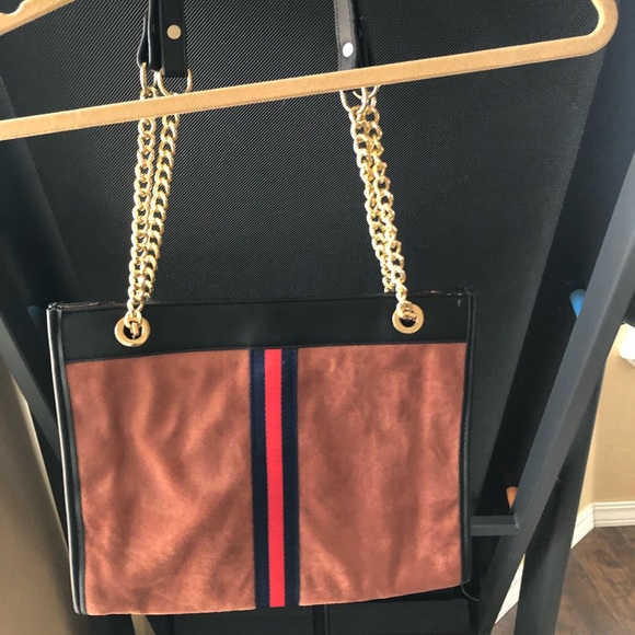 Tote bag, never used with small pouch attached - Picture 3 of 4